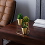 Aberto Design GED-014-B Accesorio Decorativo de Metal Dorado